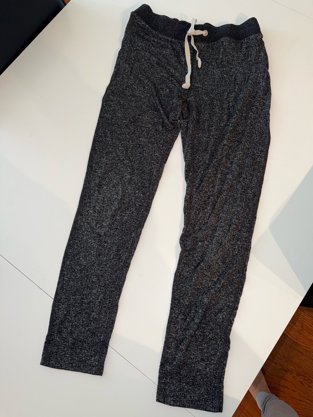 Cozy Dark Heather Gray Jogger Sweatpants